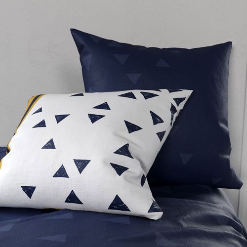 Housse De Couette 240x220 Bandol + 2 Taies Coton 57 Fils