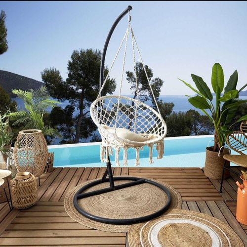 Balancelle Macramé Terre Inconnue 120x80 Cm