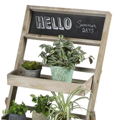 Etagère Pour Plantes 3 Niveaux Avec Ardoise