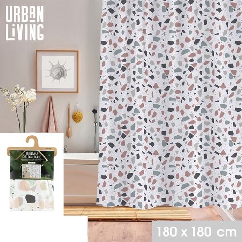 Rideau De Douche 180x180 Cm Terrazo