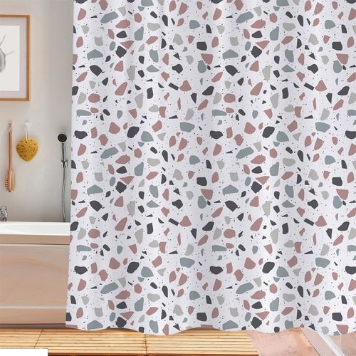 Rideau De Douche 180x180 Cm Terrazo