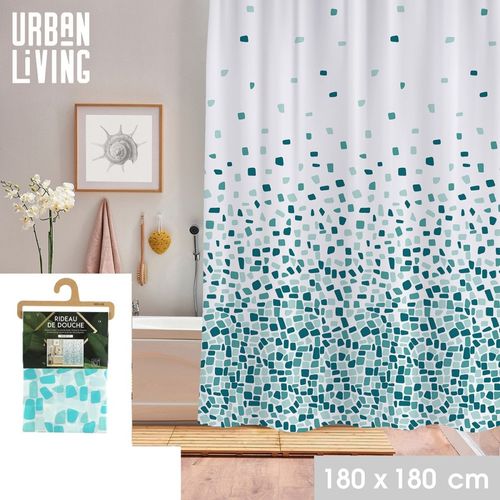 Rideau De Douche 180x180 Cm Mozaik