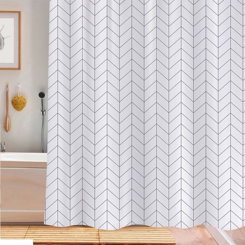 Rideau De Douche 180x180 Cm Lines
