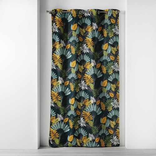 Rideau à Oeillets 140x240 Panazio Bleu Coton