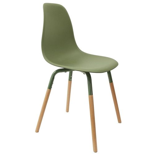 Chaise Scandinave Phenix Vert