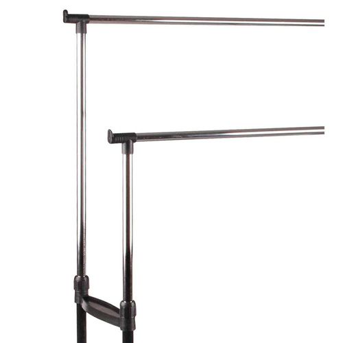 Portant à Vêtements Sur Roulettes Double