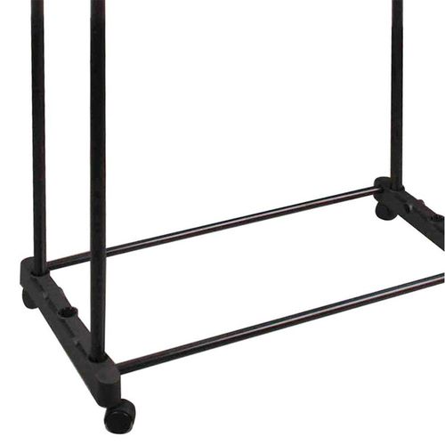 Portant à Vêtements Sur Roulettes Double