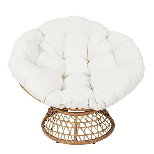 Fauteuil Extérieur Cancun Coussin Blanc