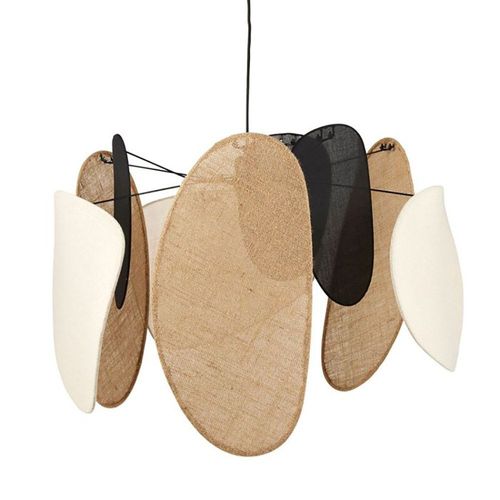 Suspension Métal Lin Jute Almeria D66