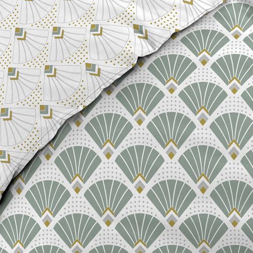 Housse De Couette 240x220 + 2 Taies Diane Microfibre