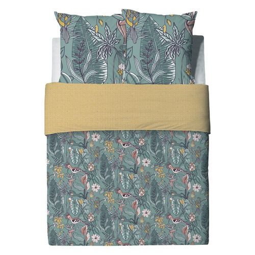 Housse De Couette 240x220 Hupia + 2 Taies Coton 57 Fils