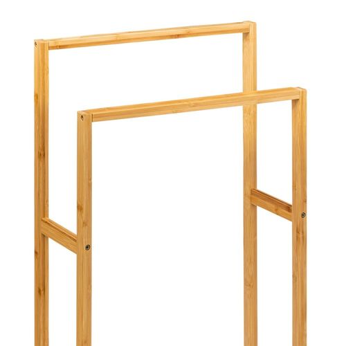 Porte Serviettes Sur Pied Bambou