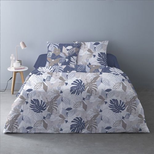 Housse De Couette 240x220 Chika Bleu + 2 Taies