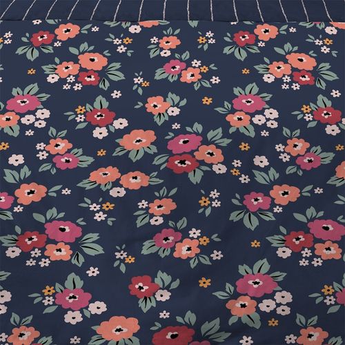 Housse De Couette 240x220 Charlotte + 2 Taies Polycoton