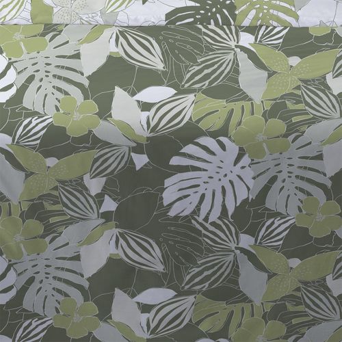 Housse De Couette 240x220 Chika Vert + 2 Taies