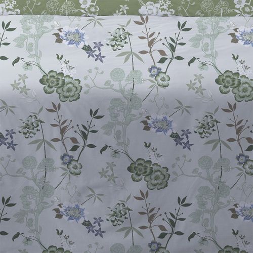 Housse De Couette 240x220 Hana Vert + 2 Taies