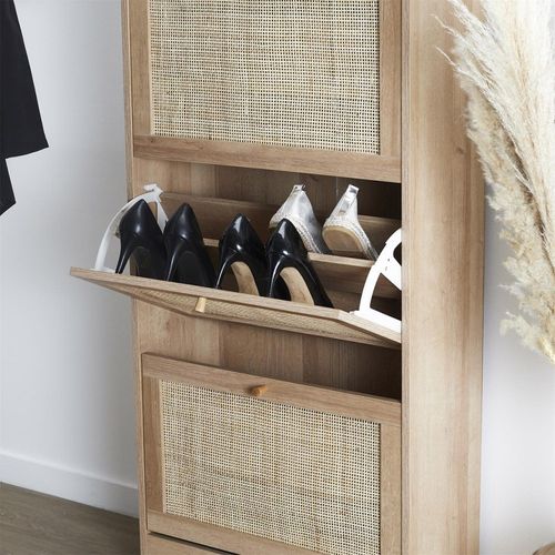 Meuble à Chaussures 3 Portes Bali