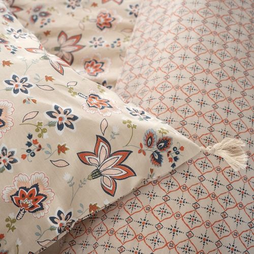 Housse De Couette 240x220 + 2 Taies Denia 100% Coton 57 Fils