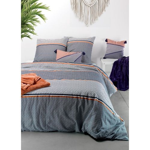 Housse De Couette 260x240 Tilak + 2 Taies Coton 57 Fils