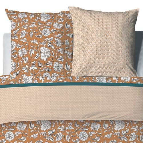 Housse De Couette 260x240 Loni + 2 Taies Coton 57 Fils