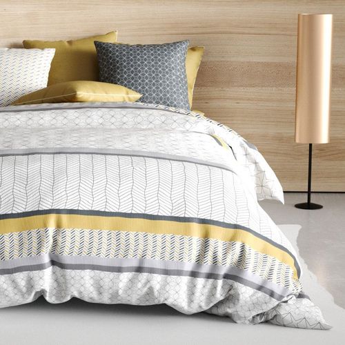 Housse De Couette 260x240 Gosipi + 2 Taies Coton 57 Fils