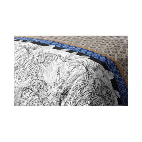 Housse De Couette 260x240 Toki + 2 Taies Coton 57 Fils