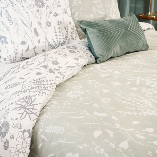 Housse De Couette 240x220 Susie Satin + 2 Taies 100% Coton 78 Fils