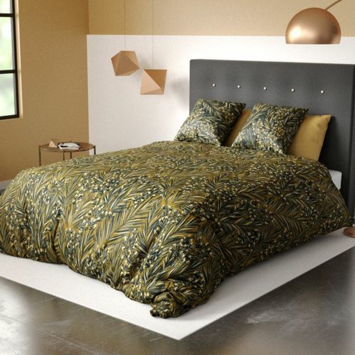 Housse De Couette 260x240 Nava + 2 Taies Coton Bio 57 Fils/cm2