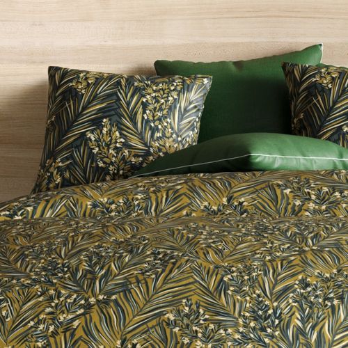 Housse De Couette 260x240 Nava + 2 Taies Coton Bio 57 Fils/cm2