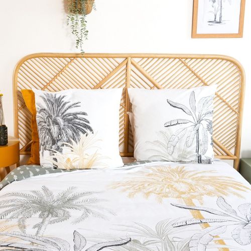 Housse De Couette Réversible 240x220 Soli + 2 Taies 100% Coton Adouci 57 Fils/cm2