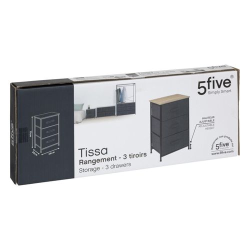 Meuble De Rangement 3 Tiroirs Tissa