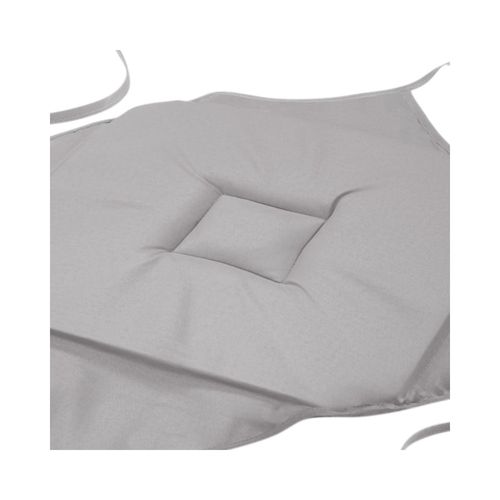 Lot De 4 Galettes De Chaise à Rabat Coloris Gris