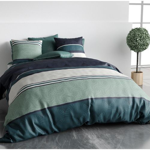 Housse De Couette 240x220 Antika + 2 Taies Coton 57 Fils