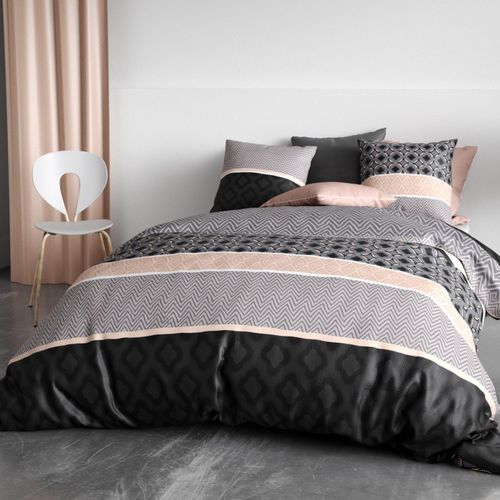 Housse De Couette 240x220 Kea + 2 Taies Coton 57 Fils