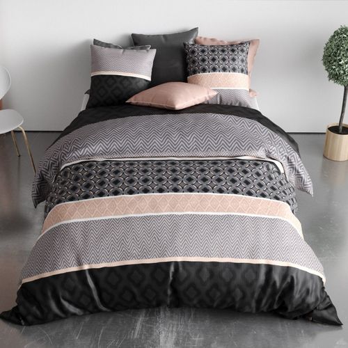 Housse De Couette 240x220 Kea + 2 Taies Coton 57 Fils