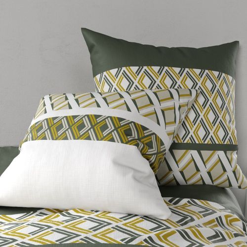 Housse De Couette 260x240 Nayaa + 2 Taies Coton 57 Fils