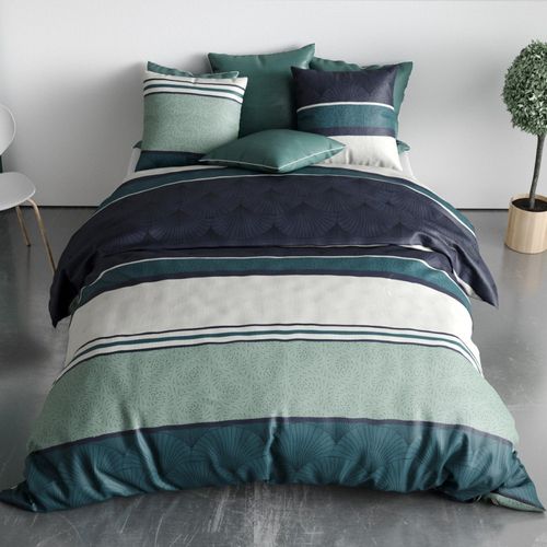 Housse De Couette 260x240 Antika + 2 Taies Coton 57 Fils