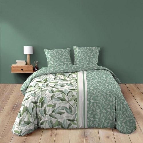 Housse De Couette 240x220 + 2 Taies Eleonore 100% Coton