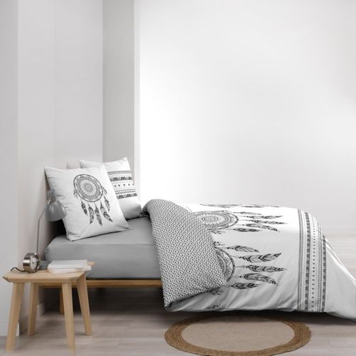 Housse De Couette 260x240 + 2 Taies Indian Dream 100% Coton