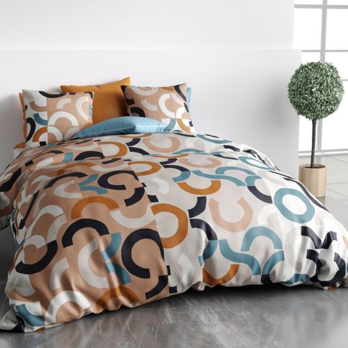 Housse De Couette 260x240 Igor + 2 Taies Coton 57 Fils