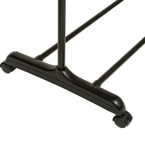 Etendoir à Linge à Roulettes Forme Tour Noir