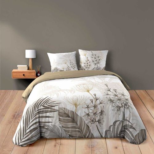 Housse De Couette 260x240 + 2 Taies Bastille 100% Coton