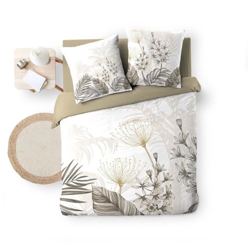 Housse De Couette 260x240 + 2 Taies Bastille 100% Coton