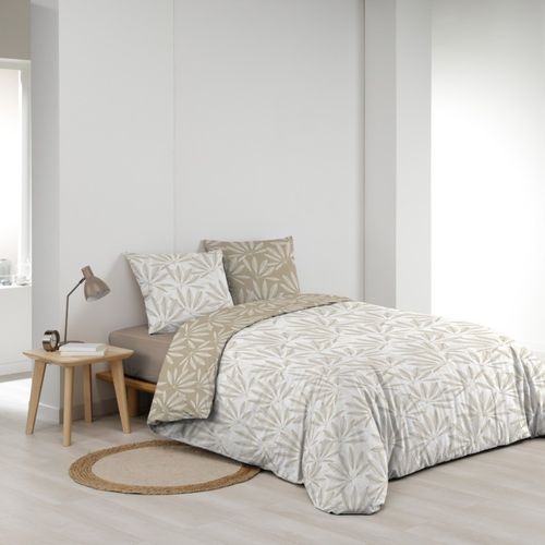 Housse De Couette 260x240 + 2 Taies Malia 100% Coton