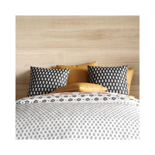 Housse De Couette 260x240 Loya + 2 Taies Coton 57 Fils