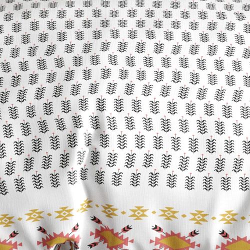 Housse De Couette 240x220 Loya + 2 Taies Coton 57 Fils