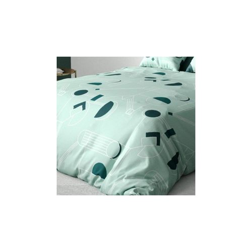 Housse De Couette 260x240 Hawak + 2 Taies Microfibre