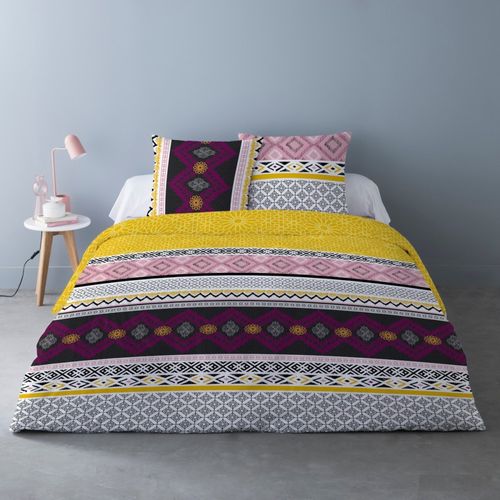 Housse De Couette 240x220 Razo + 2 Taies 100% Coton