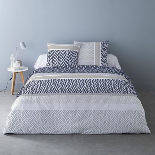 Housse De Couette 240x220 Chiron + 2 Taies 100% Coton