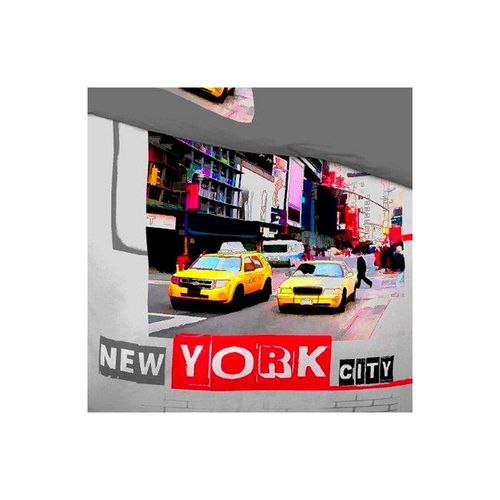 Housse De Couette 240x220 New York Cab + 2 Taies 100% Coton
